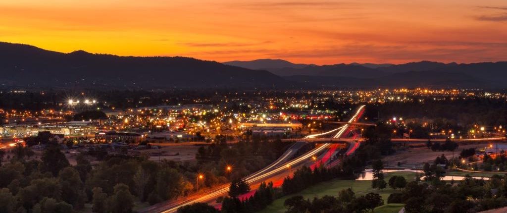 Medford Oregon cityscape