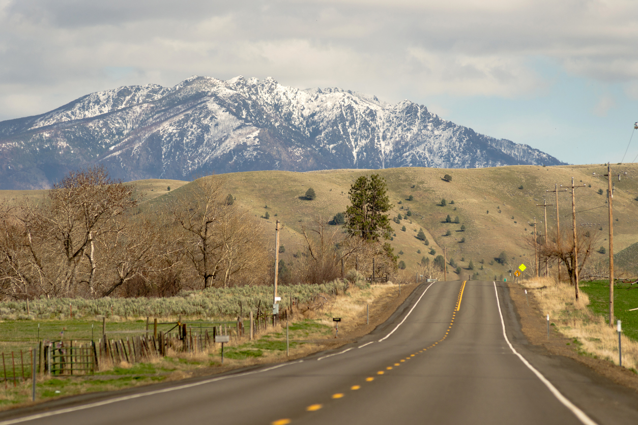 Eastern Oregon landscape near Hermiston