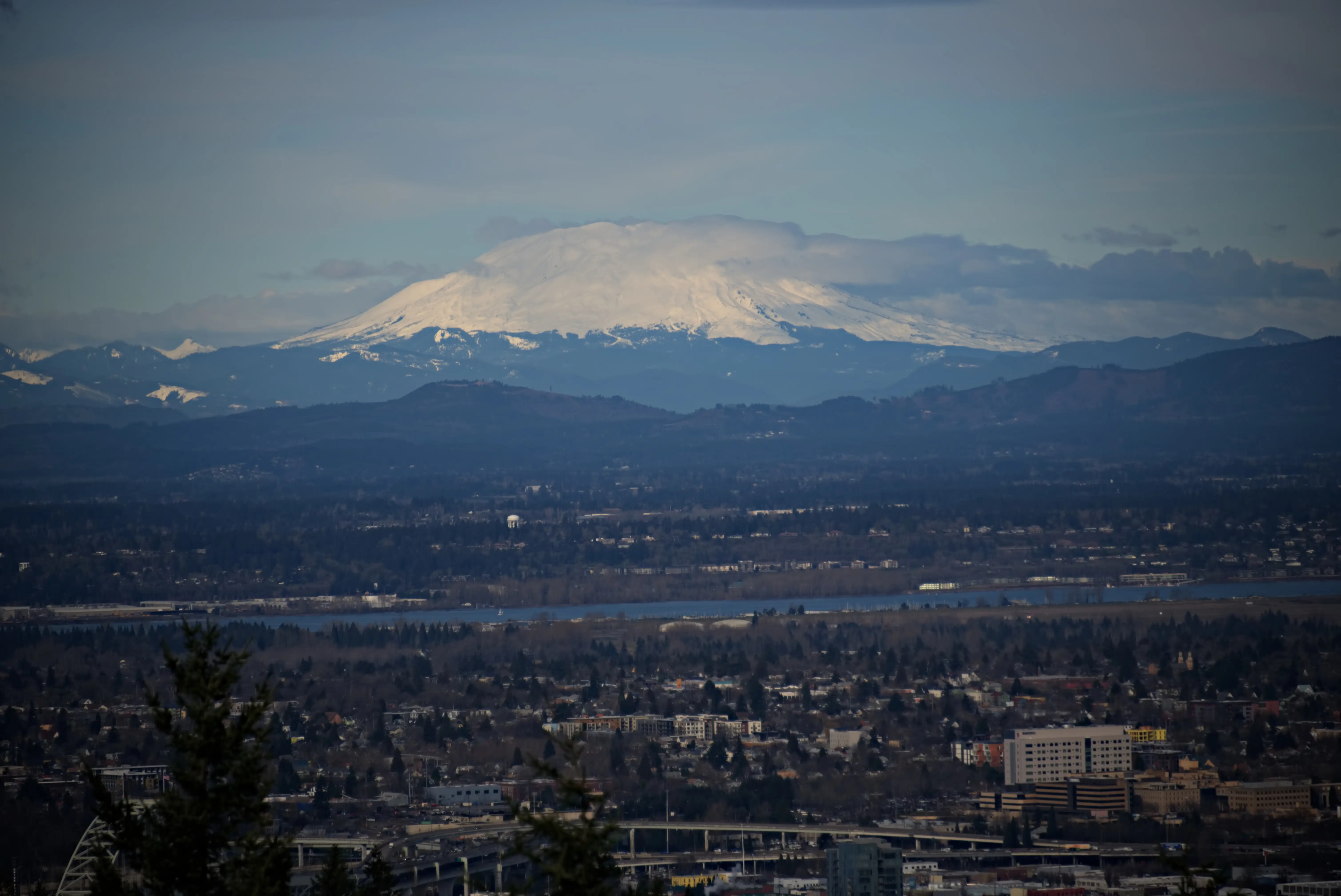 St Helens Oregon Columbia River small town