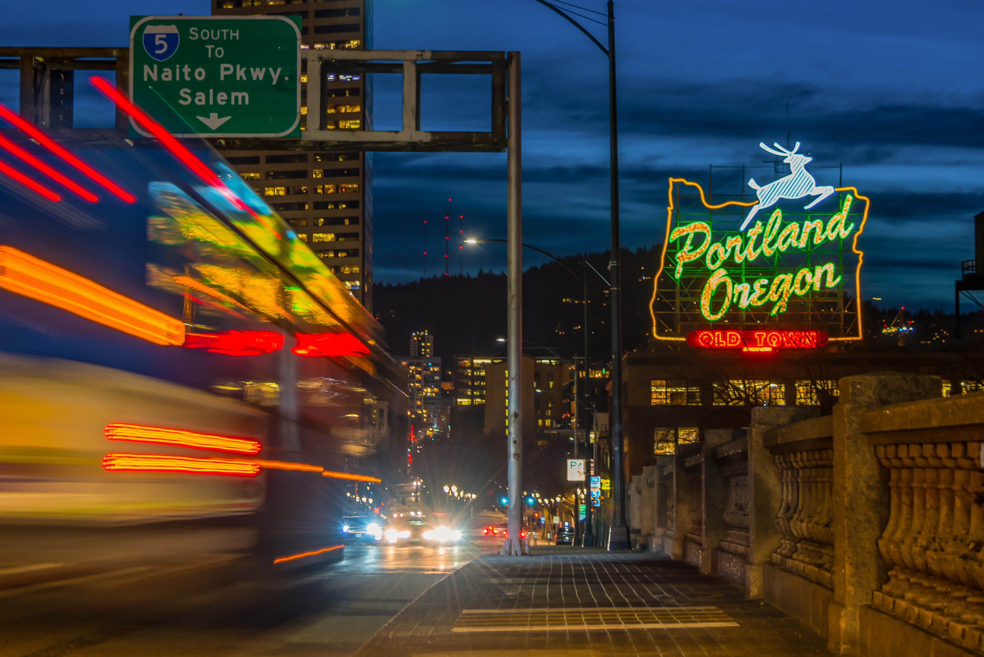 Portland Oregon skyline