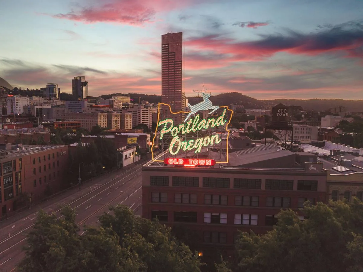 Portland Oregon skyline