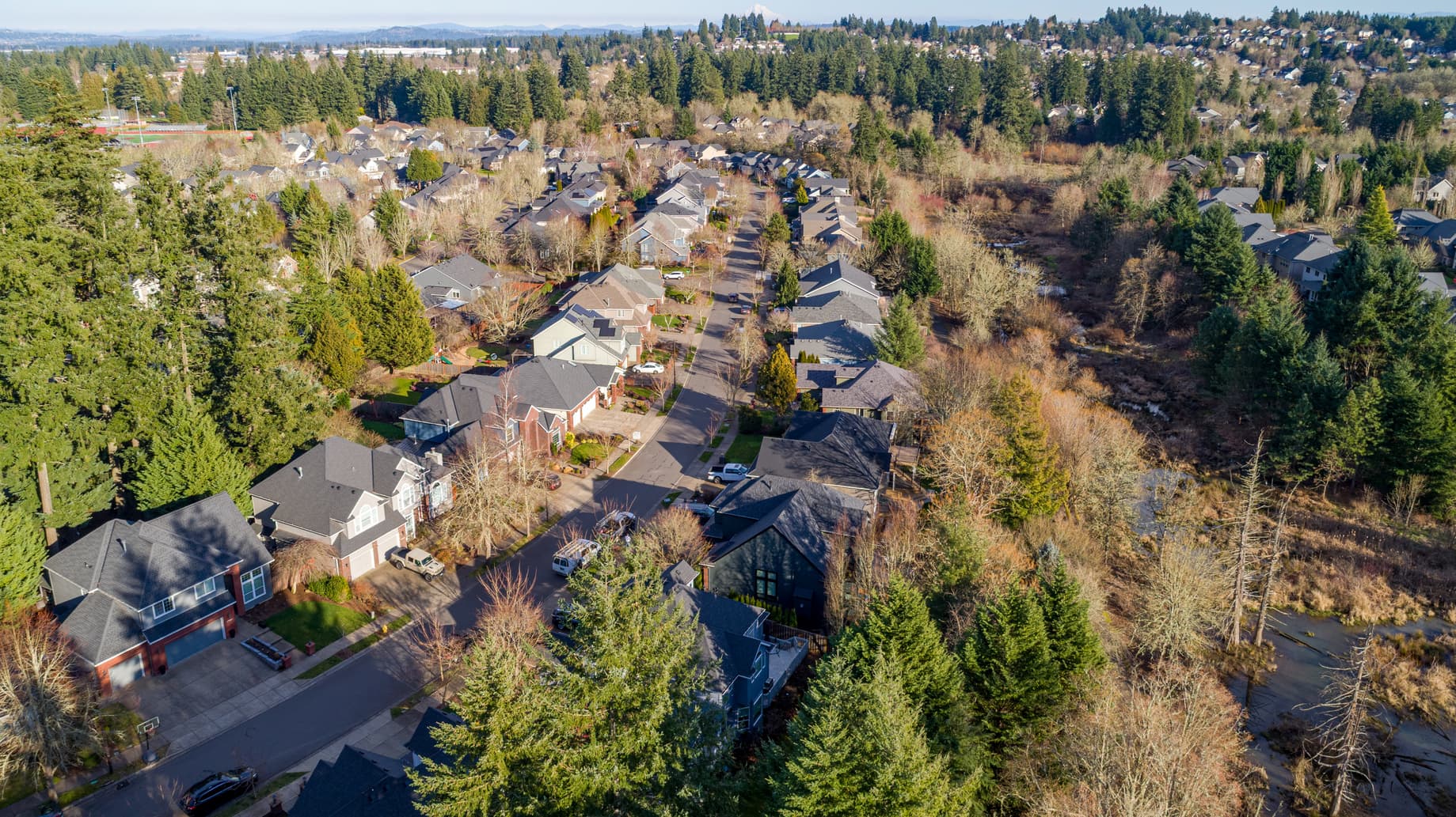 Sherwood Oregon residential neighborhood